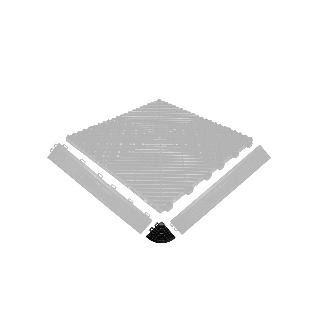 Corners TW Modular Flooring for Detailing and Workshops TeckWrap Europe